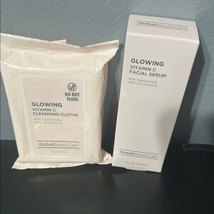 Glowing Vitamin C Facial Serum - White